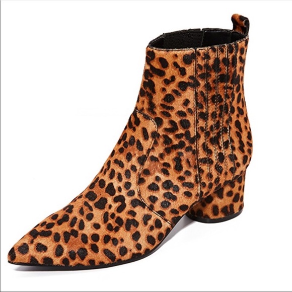 Kendall & Kylie Shoes - Kendall&Kylie Leopard Bootie/Boots NEWwbx,SOLDOUT